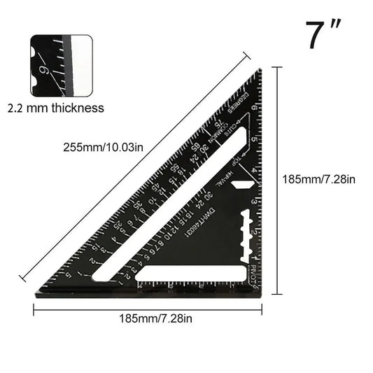 Triangular ruler