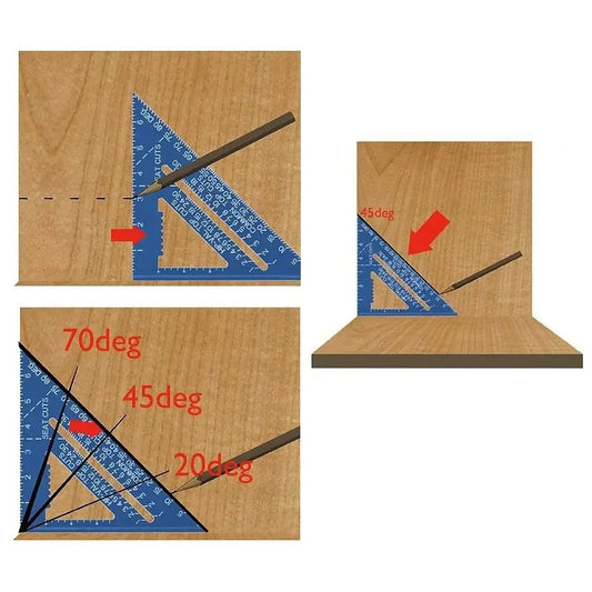 Triangular ruler